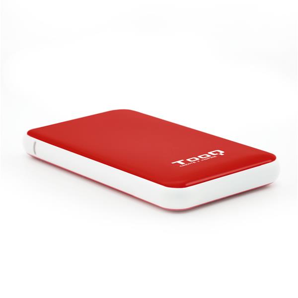 Caja Externa 2 5 Sata Tooq Roja Usb 31 95mm